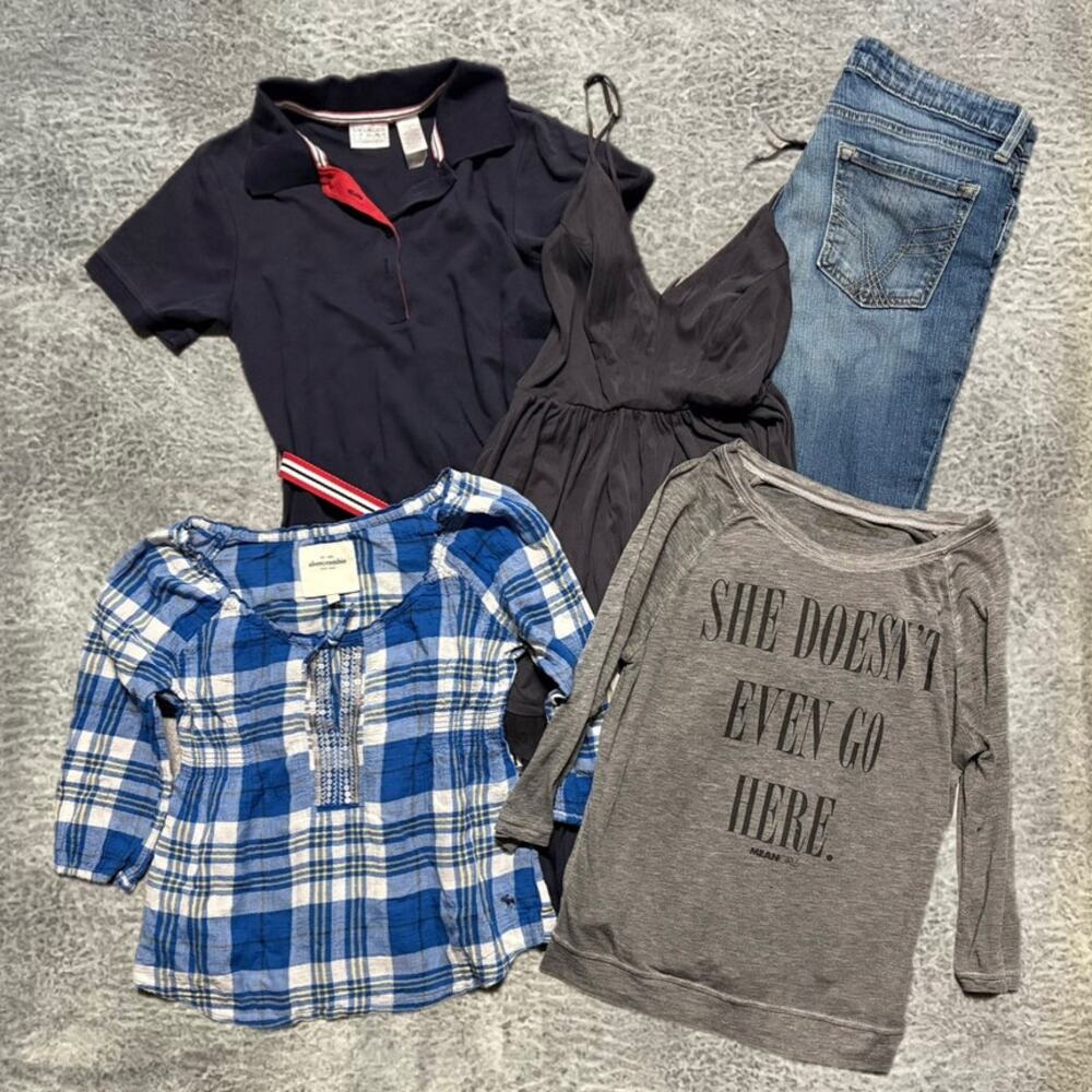 Womens Casual Preppy Bundle of 5